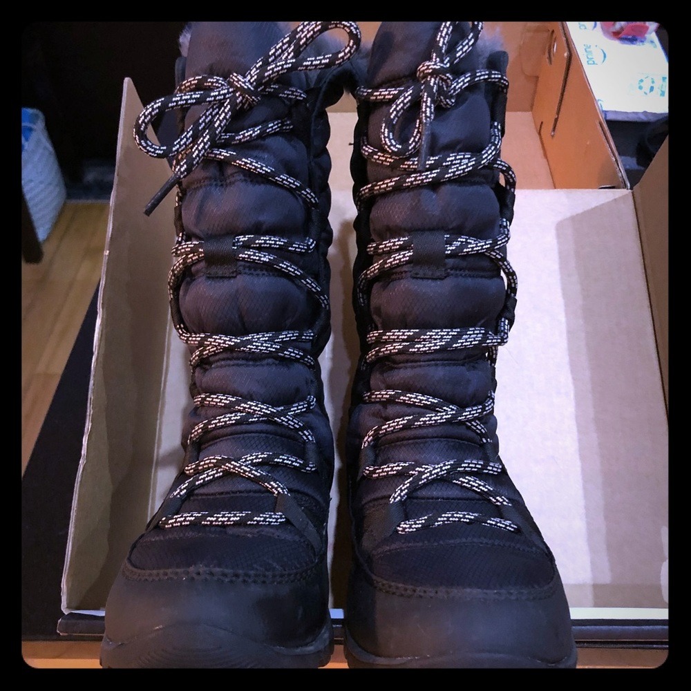 Sorel lace up winter boots